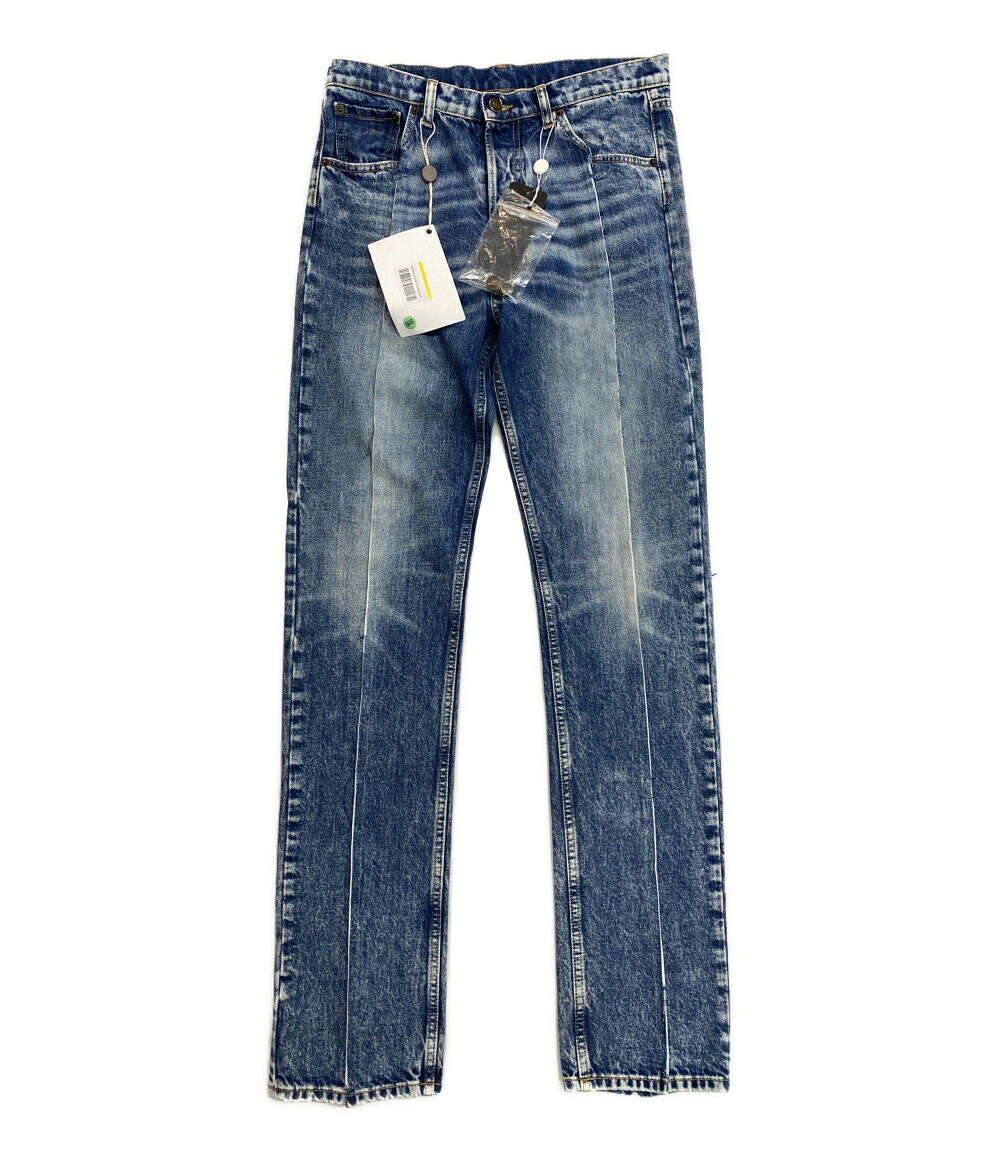 【中古】 メゾンマルジェラ 再構築スリムデニムパンツ 21ss レディース SIZE 42 Maison Margiela 1|Rehello by BOOKOFF