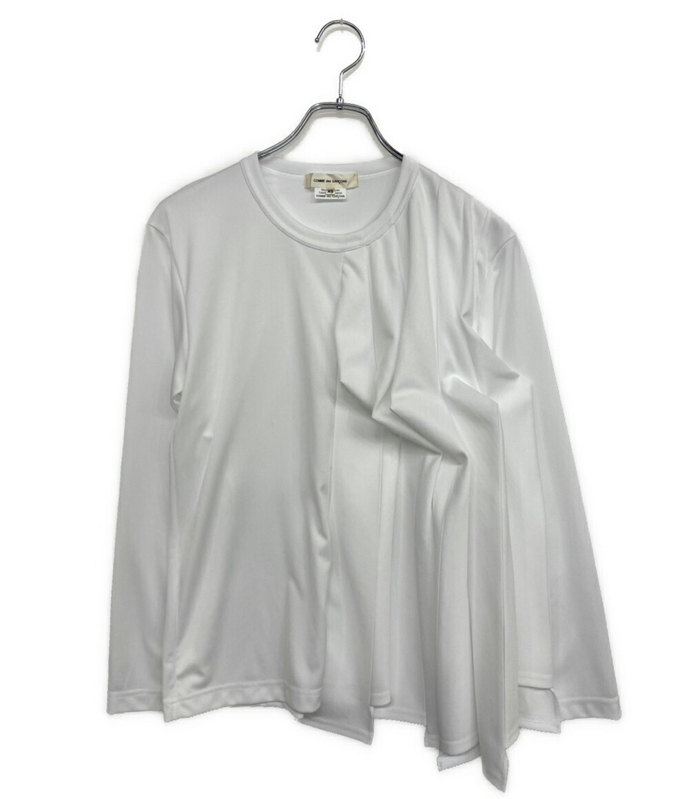【中古】 コムデギャルソン 長袖Ｔシャツ 立体プリーツカットソー 25AW GP-T011 レディース SIZE XS COMME des GARCONS