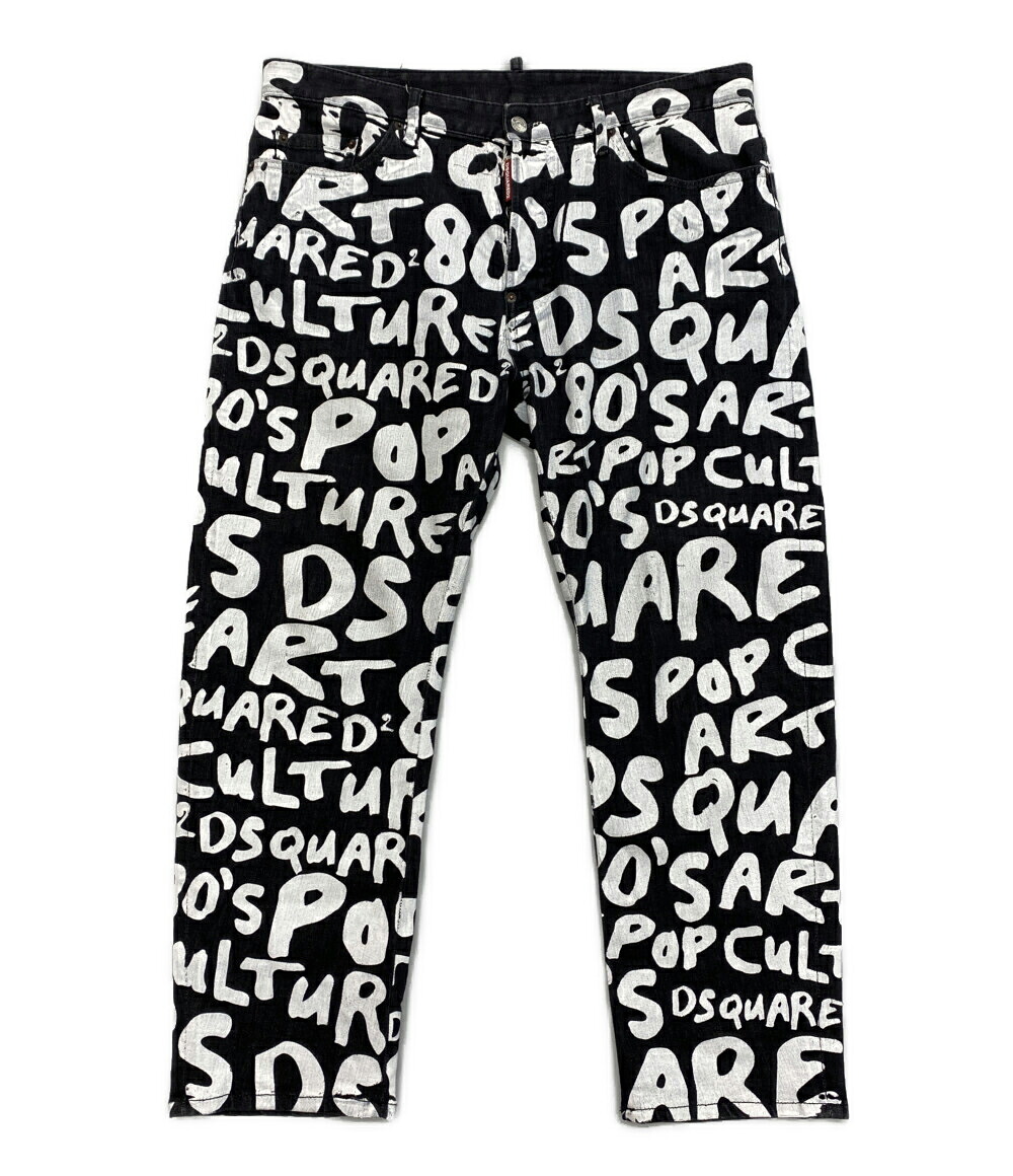 【中古】 ディースクエアード デニムパンツ 80's ポップロゴ 24SS メンズ SIZE 50 DSQUARED2｜Rehello by BOOKOFF