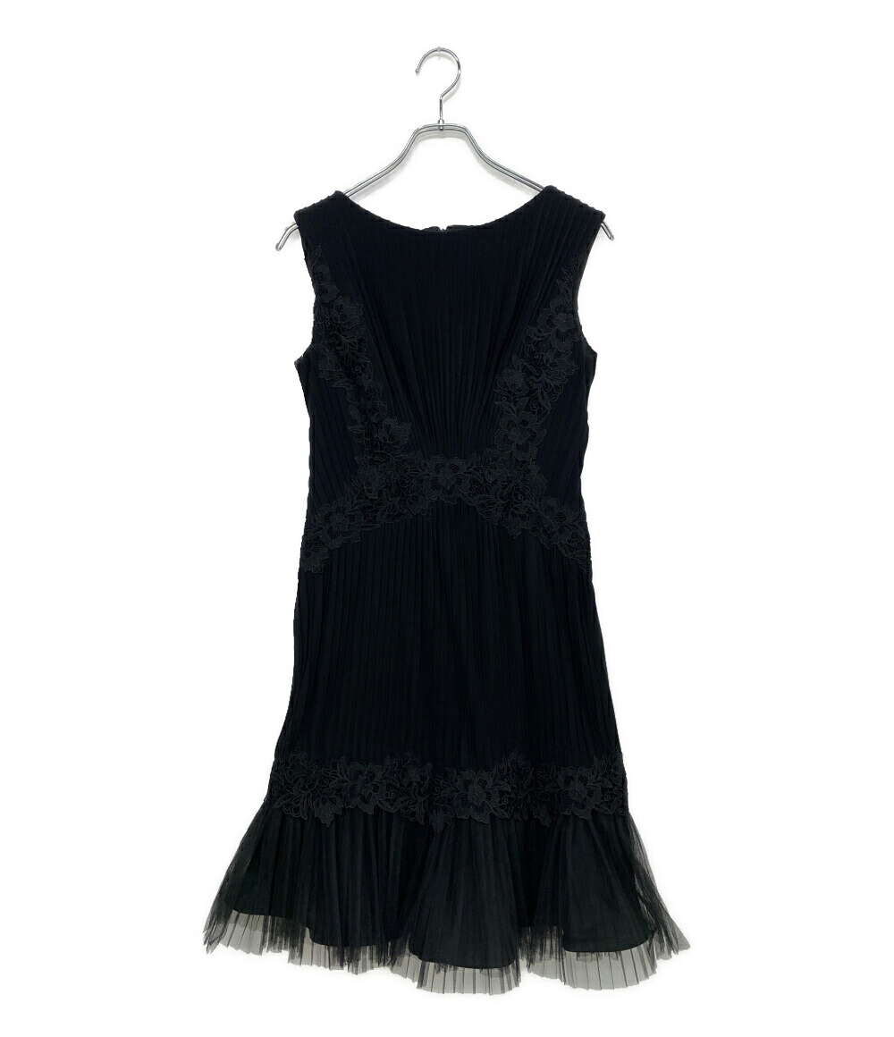 【中古】 タダシショージ ノースリーブワンピース プリーツ OM20354MJ レディース SIZE 2 TADASHI SHOJI