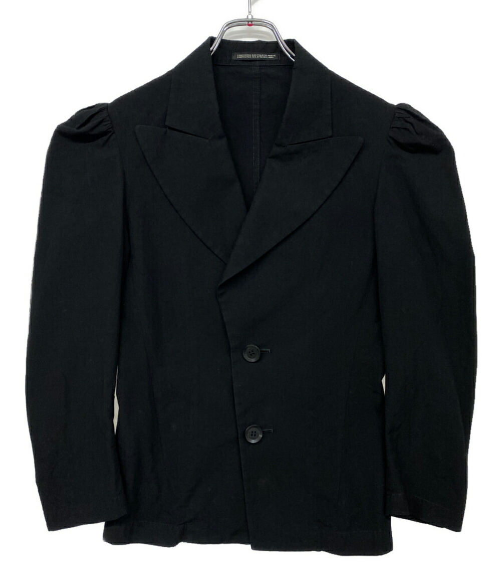 【中古】 ヨウジヤマモトファム ジャケット FJ-J18-047 ブラック レディース SIZE 2 yohji yamamoto femme|Rehello by BOOKOFF