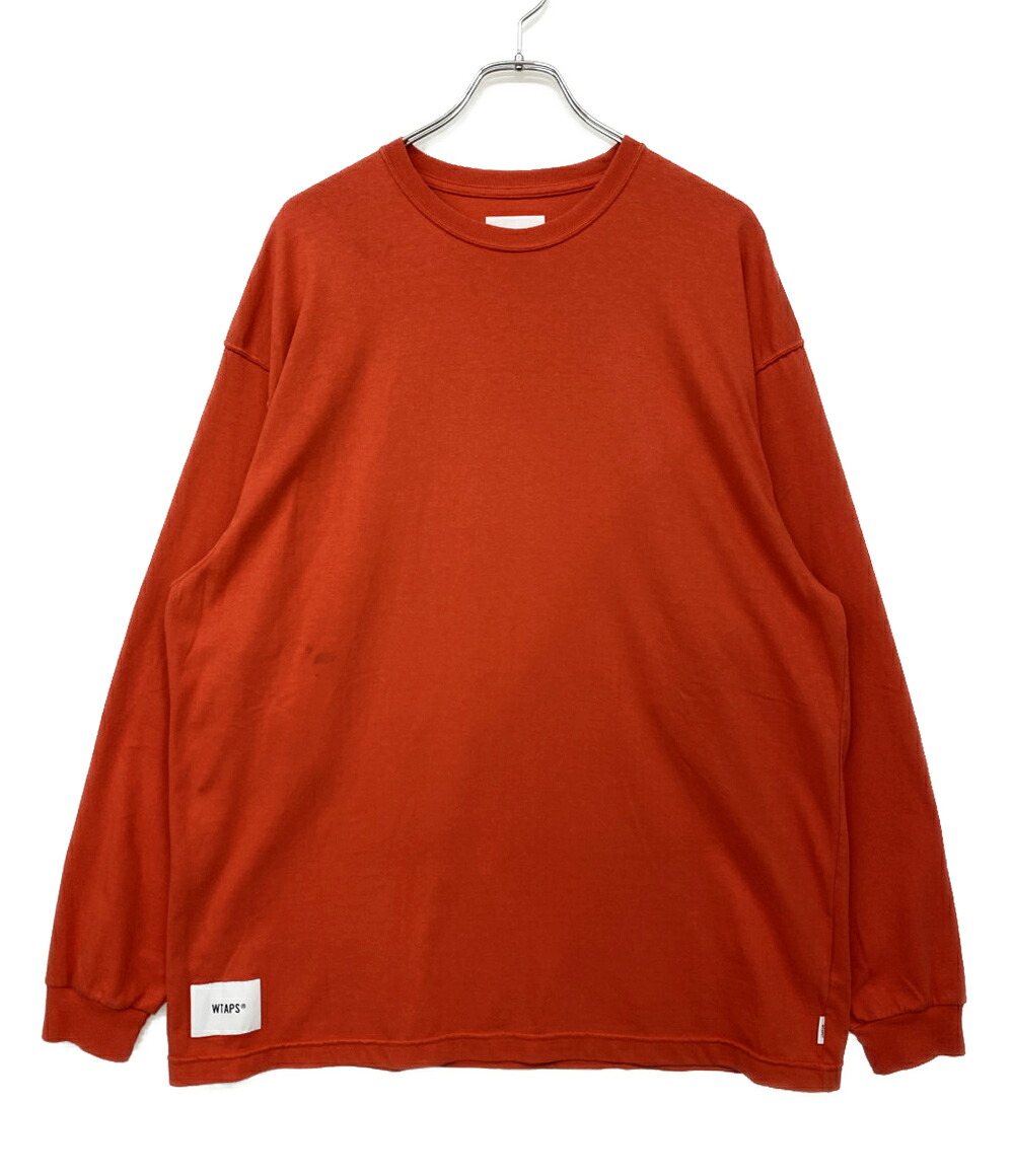 【中古】 ダブルタップス 長袖Tシャツ 23SS Clew Neck LS Tee オレンジ メンズ SIZE 04 WTAPS|Rehello by BOOKOFF