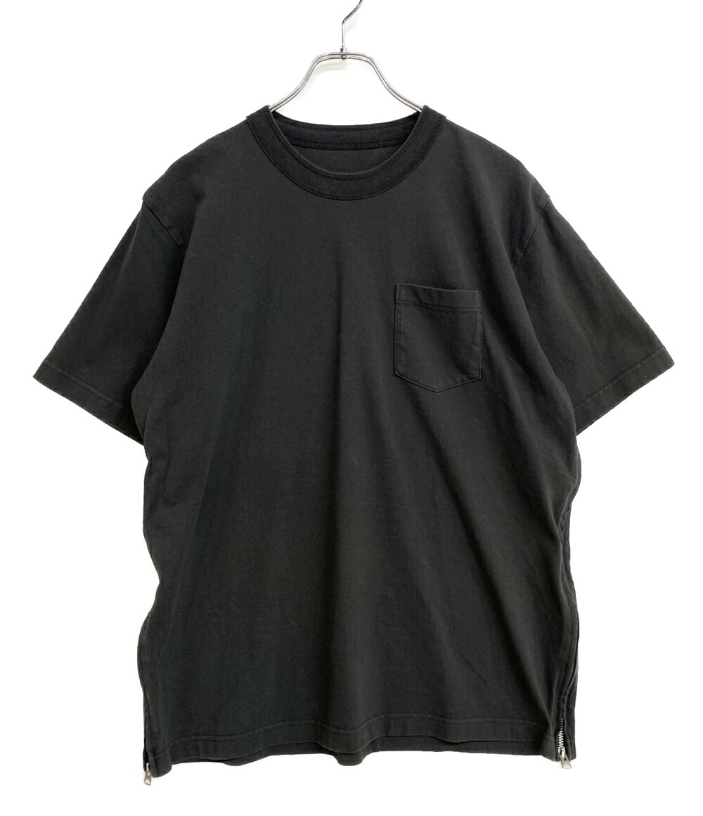 【中古】 サカイ 半袖Ｔシャツ SCM-225 Side Zip Cotton T-Shirt メンズ SIZE 4 sacai