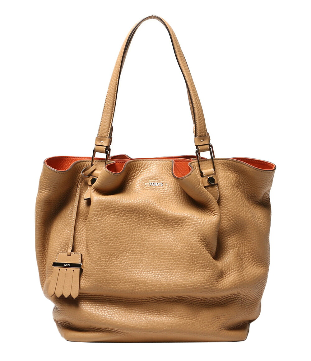 【中古】 トッズ ハンドバッグ Small Flower Bag レザー レディース TOD'S