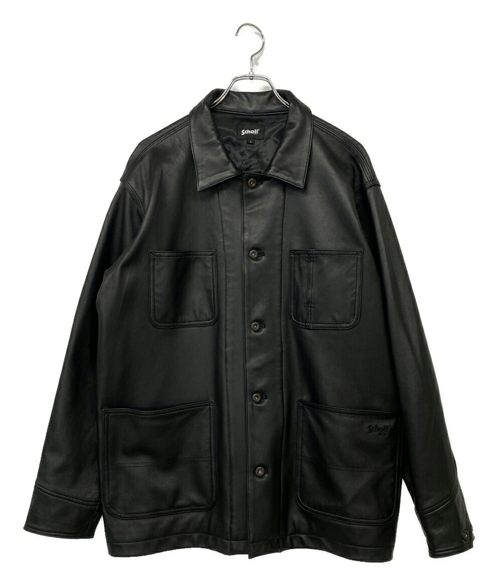 【中古】 ショット レザージャケット 782-3950079 ブラック メンズ SIZE L SCHOTT
