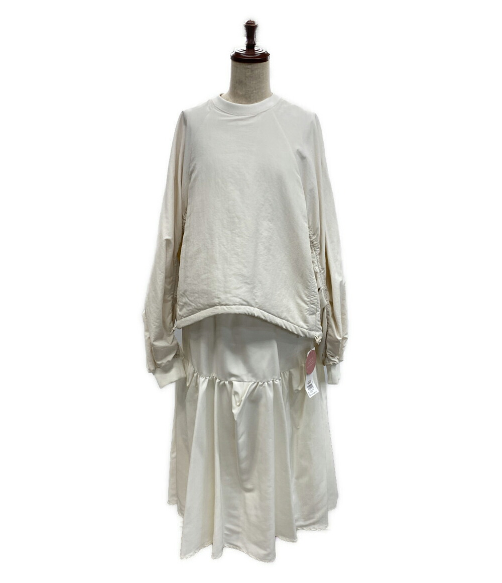 【中古】美品 エミ セットアップ 中綿ティーシャツ スコート レディース SIZE 1 emmi