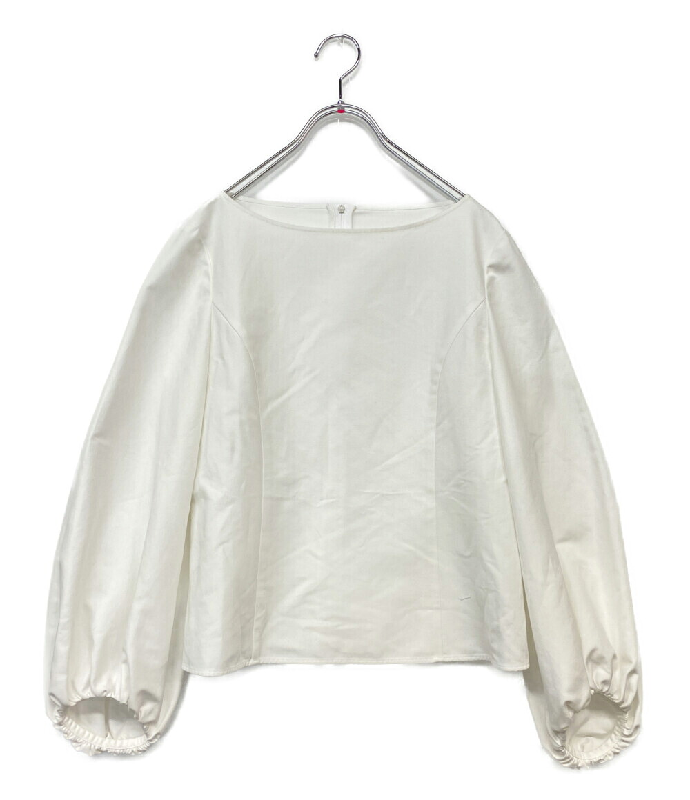 【中古】 フォクシー ニューヨーク ブラウス 43459 スプリングワルツ ホワイト 23ss レディース SIZE 40 foxey NEW YORK