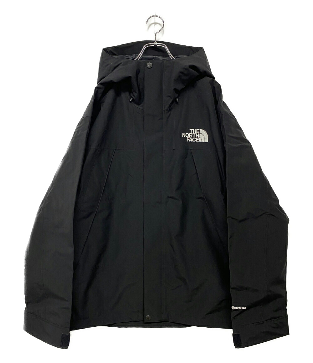 【中古】美品 ザ・ノースフェイス マウンテンジャケット ブラック NP62510 メンズ SIZE L THE NORTH FACE