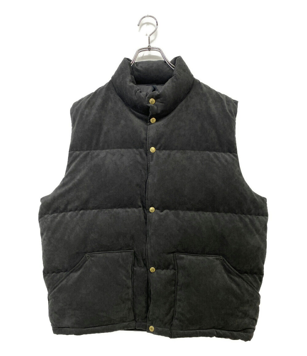 【中古】美品 ザノースフェイスパープルレーベル ベスト Synthetic Leather Field Sierra Vest グレー N25FN092 メンズ SIZE L THE NORTH FACE PURPLE LABEL 24,640円