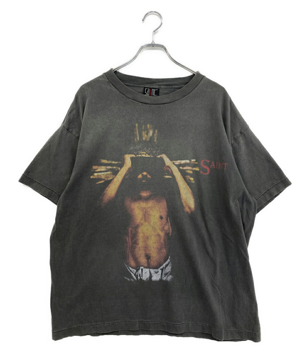 【中古】 仙マイケル 半袖Ｔシャツ 刷り上げるＴ SM-S23-0000-009 メンズ SIZE XL SAINT MICHAEL