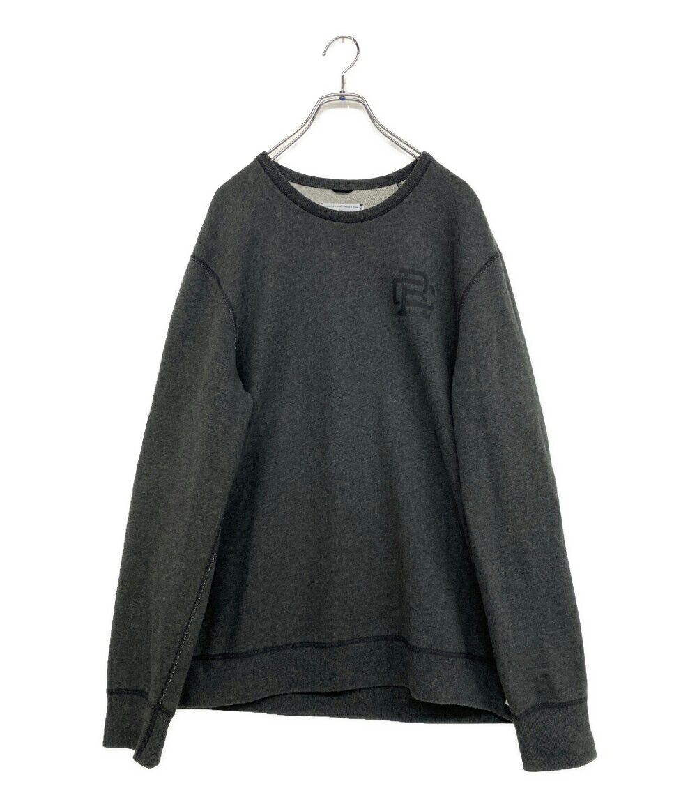 【中古】 ロンハーマン レイニングチャンプ 流汗 MIDWEIGHT TERRY 濃灰色 メンズ SIZE XL Ron Herman × REIGNING CHAMP