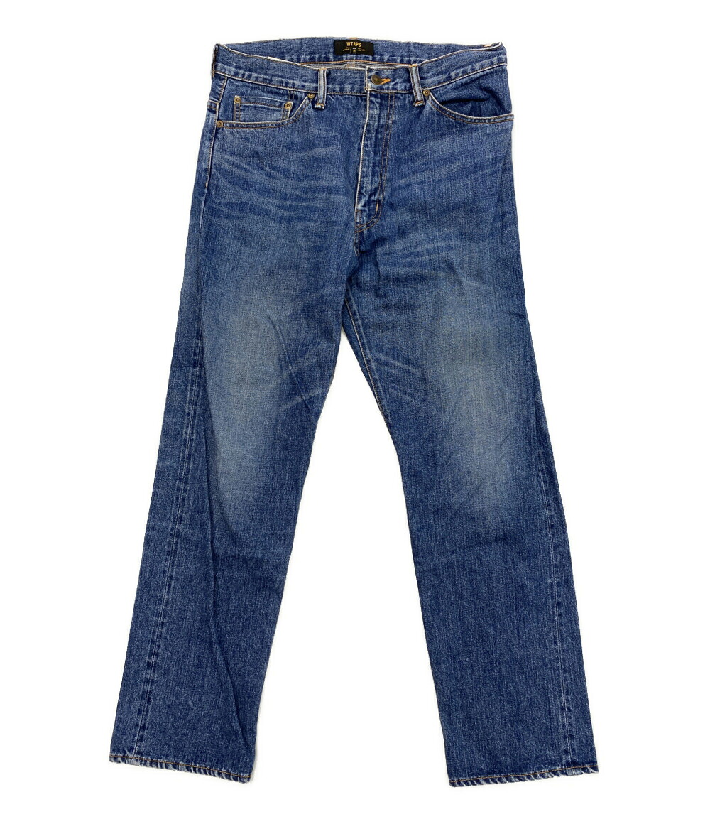 【中古】 ダブルタップス デニムパンツ 15AW 152GWDT-PTM01 BLUES BASIC WASHED メンズ SIZE M WTAPS|Rehello by BOOKOFF