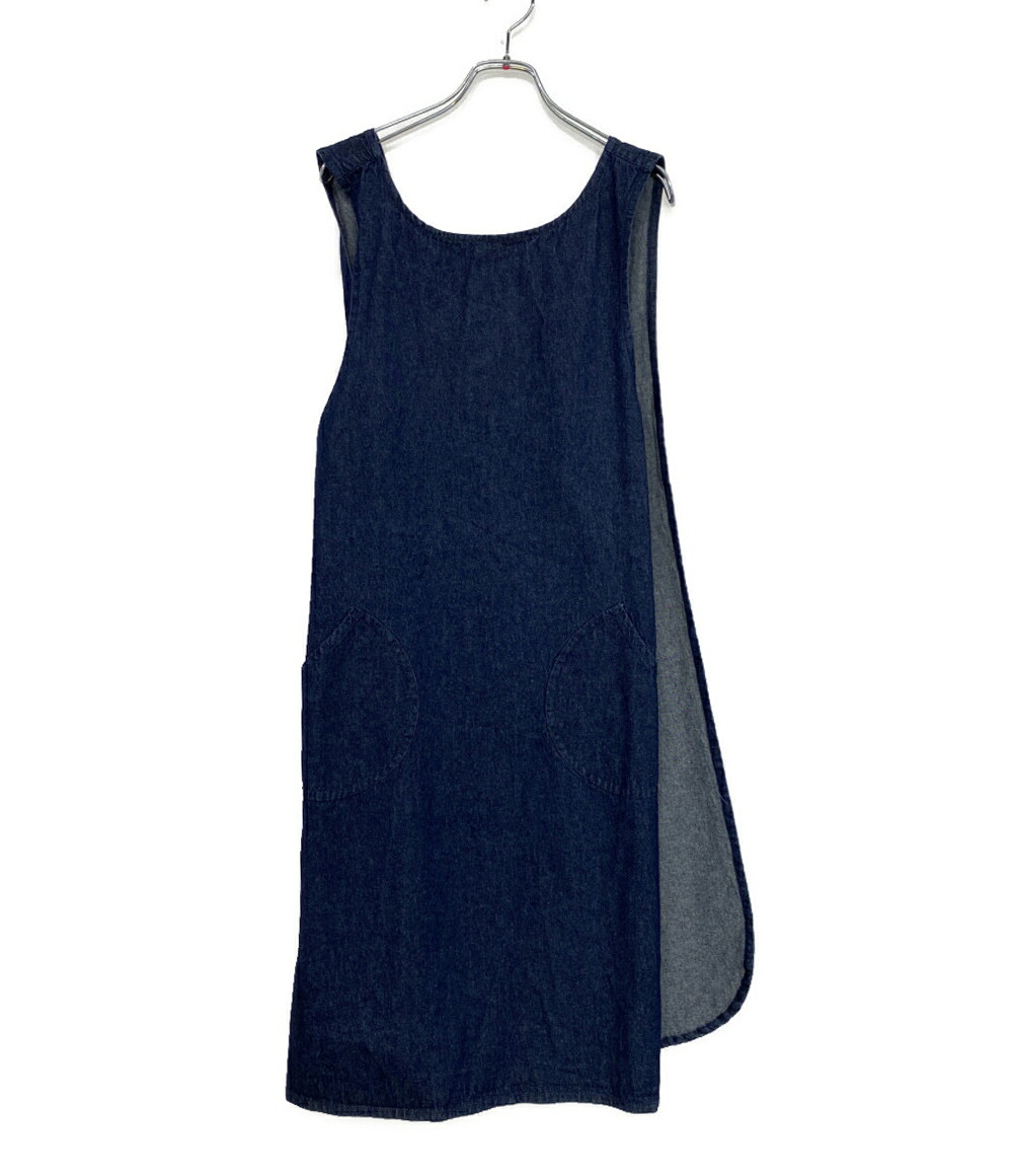 【中古】 年寄りの町 ノースリーブ衣装 CROSS OVER DRESS DENIM レディース SIZE S OLD TOWN