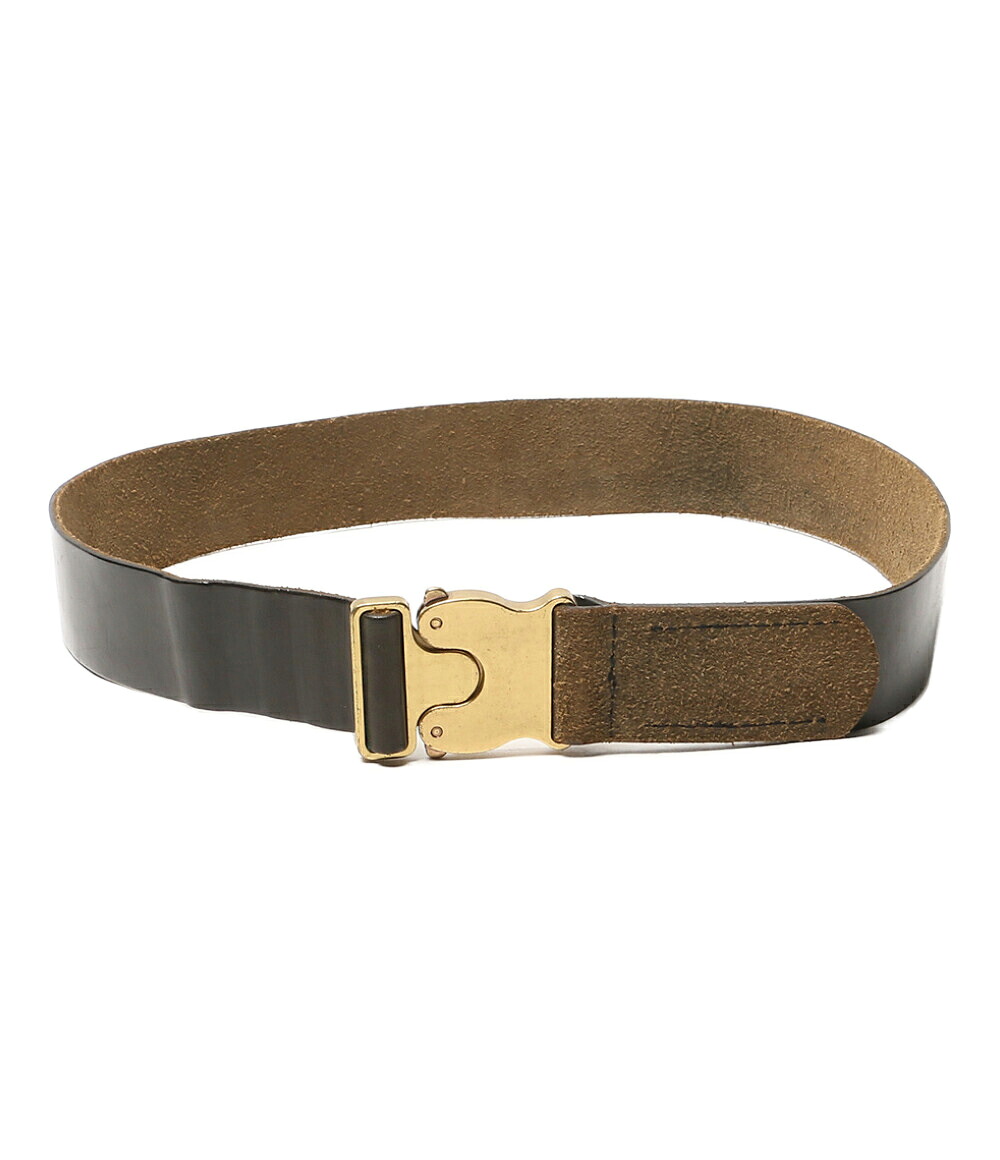 【中古】 棲み家 マルタン マルジェラ 金管楽器バックルレザーベルト レディース SIZE S Maison Martin Margiela