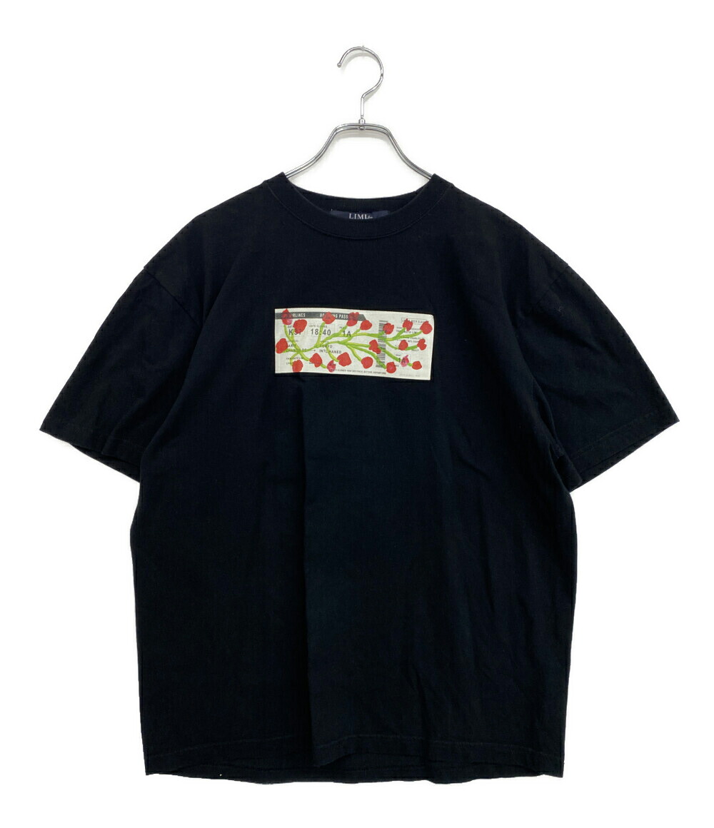 【中古】 リミフゥ 半袖Ｔシャツ チケットプリント LJ-T32-048 レディース SIZE 2 LIMI feu｜Rehello by BOOKOFF