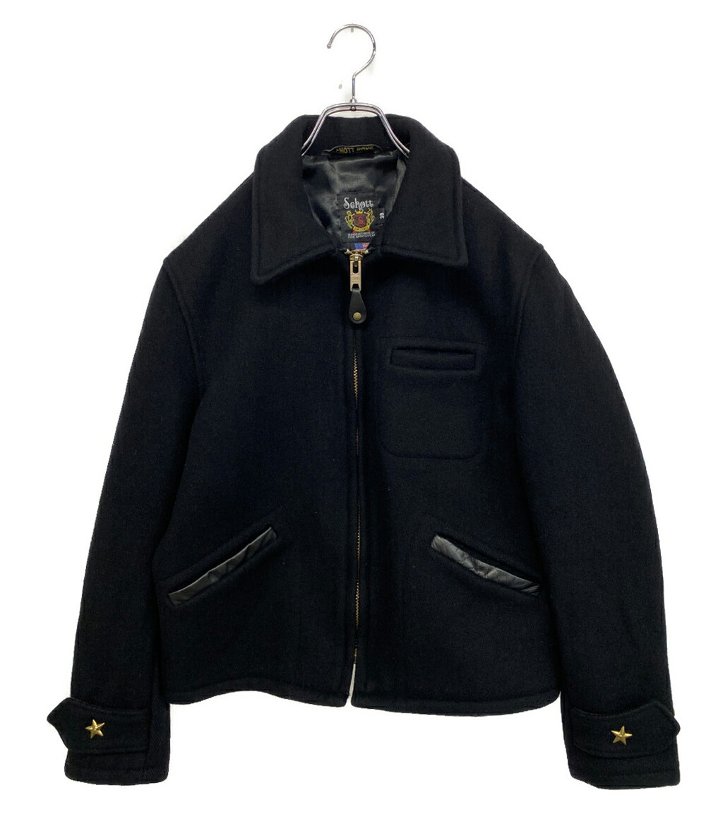 【中古】 ショット CPOジャケット 7176 ブラック メンズ SIZE 38 SCHOTT|Rehello by BOOKOFF