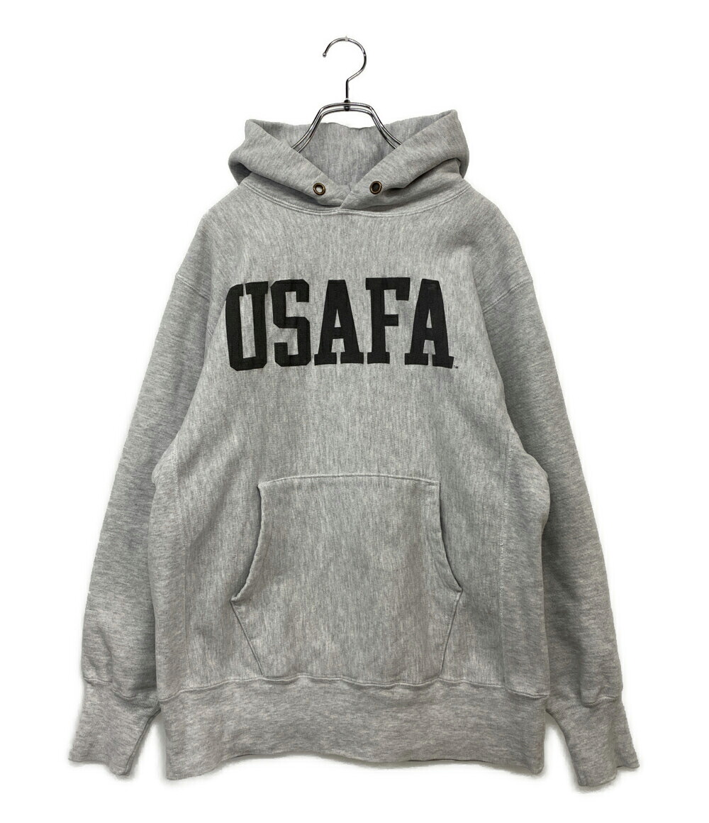 【中古】 はやりっ子 パーカー 90s RW USAFA リフレクター VINTAGE メンズ SIZE L Champion