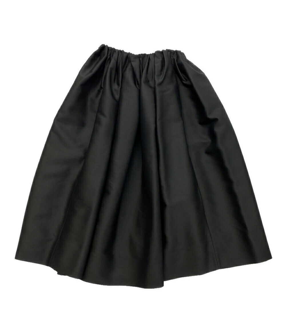 【中古】美品 騒々しい混乱 黒いこと バッスルロングスカート レディース SIZE F Chaos
