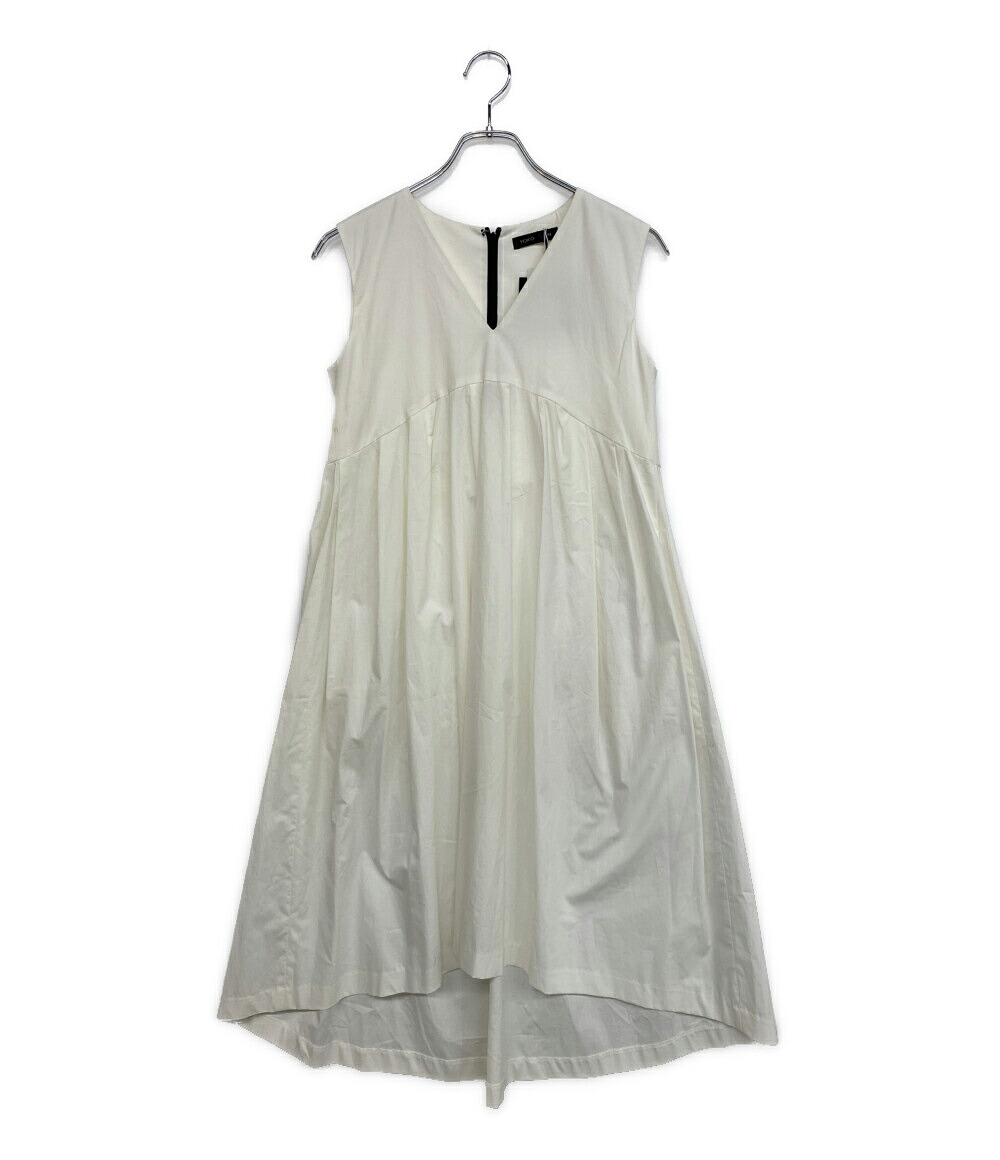 【中古】 ヨーコチャン ノースリーブドレスワンピ 白いこと YCD-218-384 レディース SIZE 36 YOKO CHAN