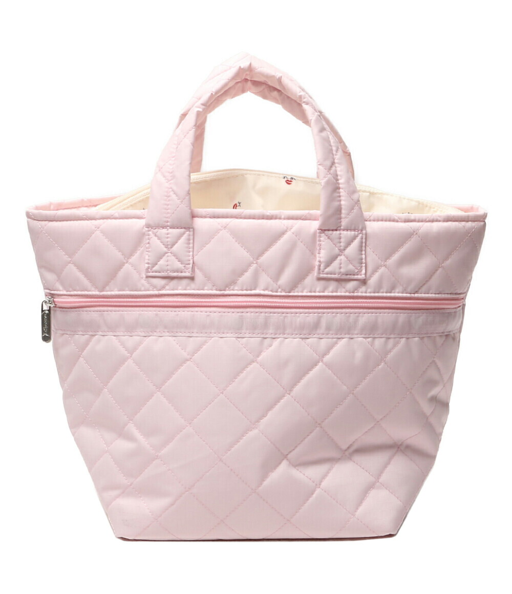 【中古】 レスポートサック ハンドバック 神崎 恵 マシュマロピンクキルト レディース LeSportsac