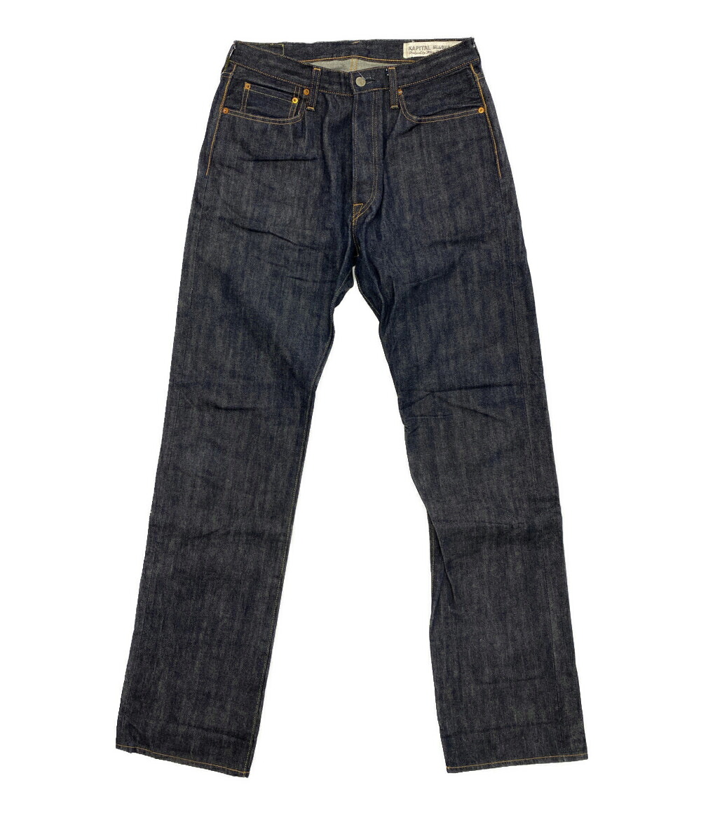 【中古】 かしら文字 ジーンズズボン下 291肉肉   メンズ SIZE 34 KAPITAL×キン肉マン