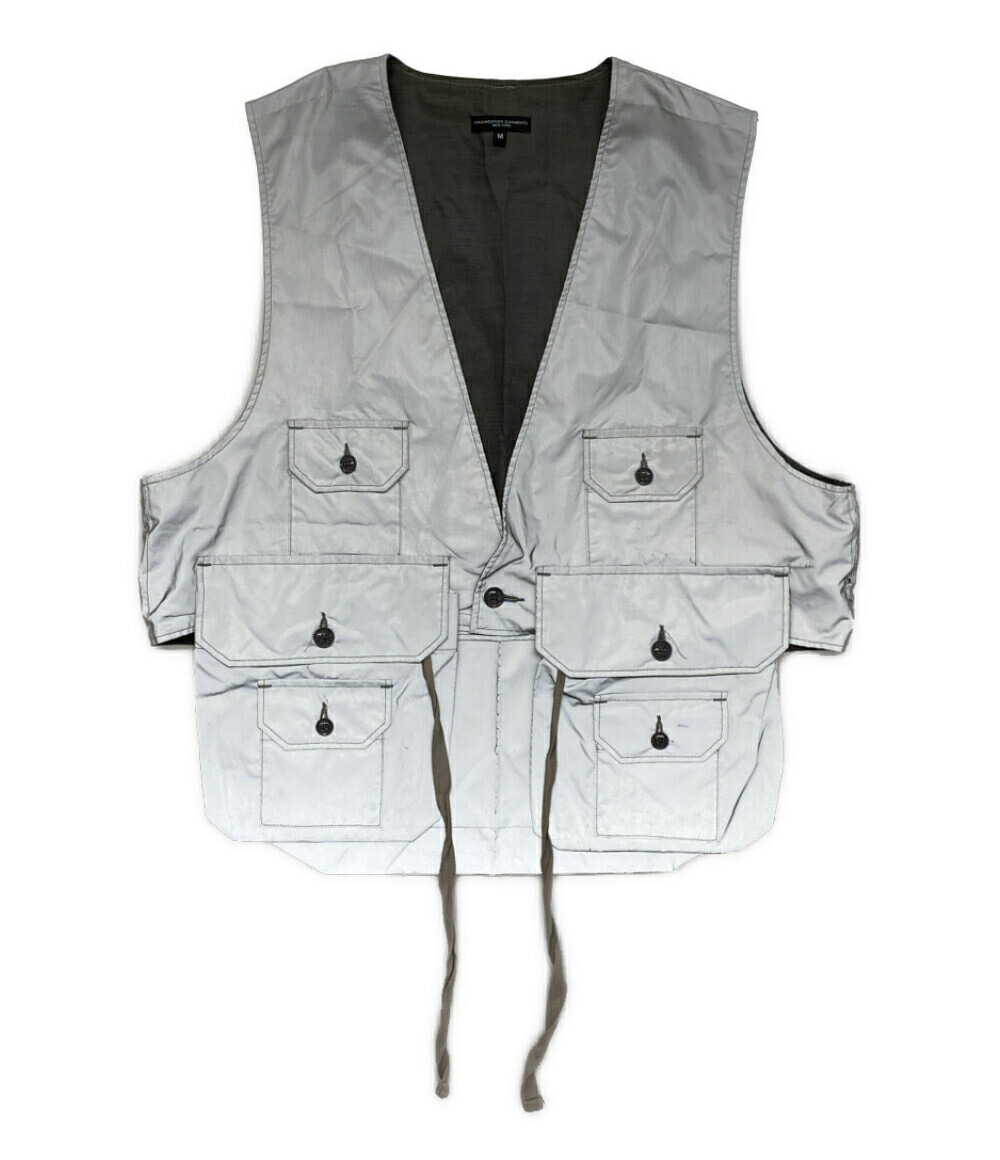【中古】 エンジニアドガーメンツ より良い fowl vest silver メンズ SIZE M ENGINEERED GARMENTS