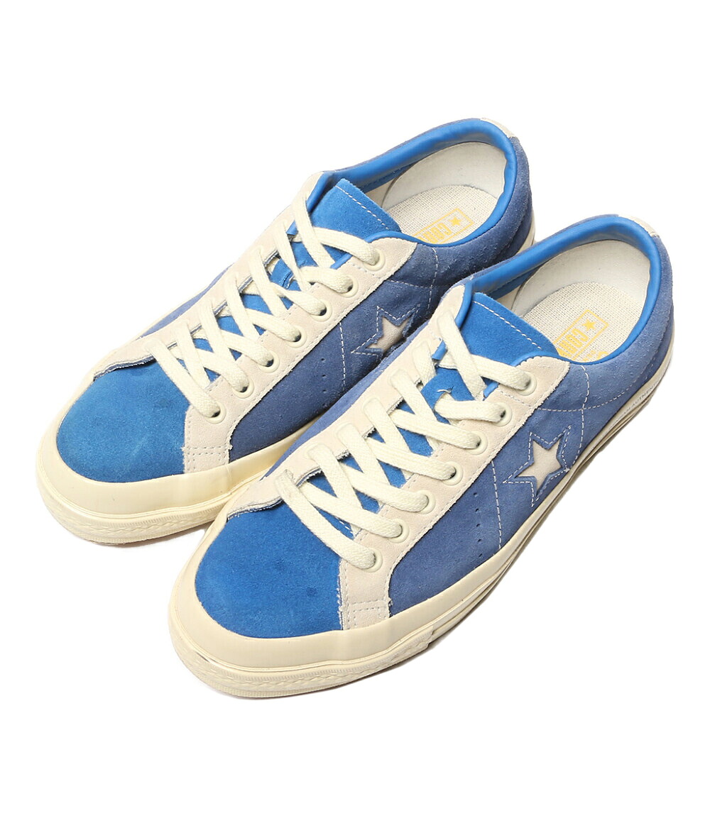 【中古】 コンバース デンハム スニーカー 一はやりっ児 スエードクロス メンズ SIZE 27珊 CONVERSE × DENHAM