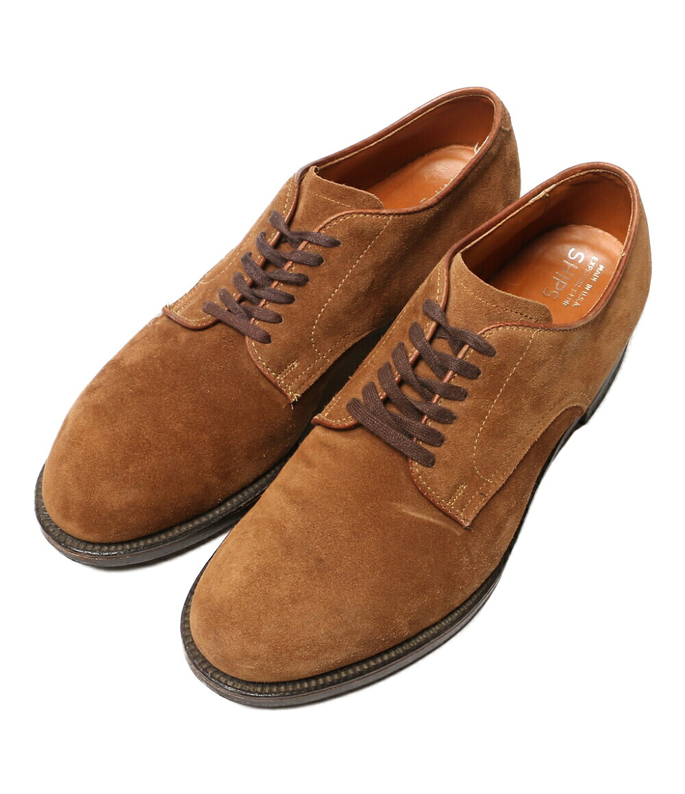 【中古】 オールデン シップス お召しものシューズ 別注 53522 プレーントゥ 53522 メンズ SIZE 8 B/D ALDEN×SHIPS