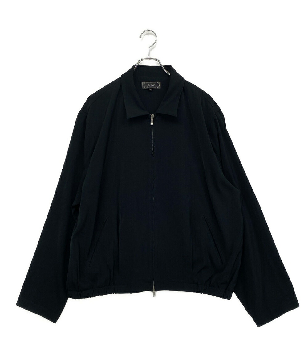 【中古】 キス ジャケット ダブルジップ ブラック 26ss メンズ SIZE L KITH｜Rehello by BOOKOFF