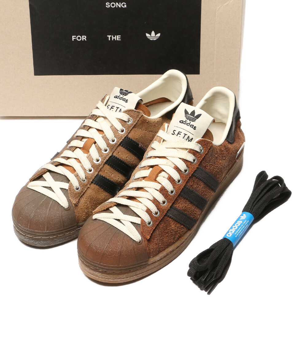 【中古】 アディダス スニーカー &times; song for the mute ブラウン JR8043 メンズ SIZE 27.5cm adidas｜Rehello by BOOKOFF