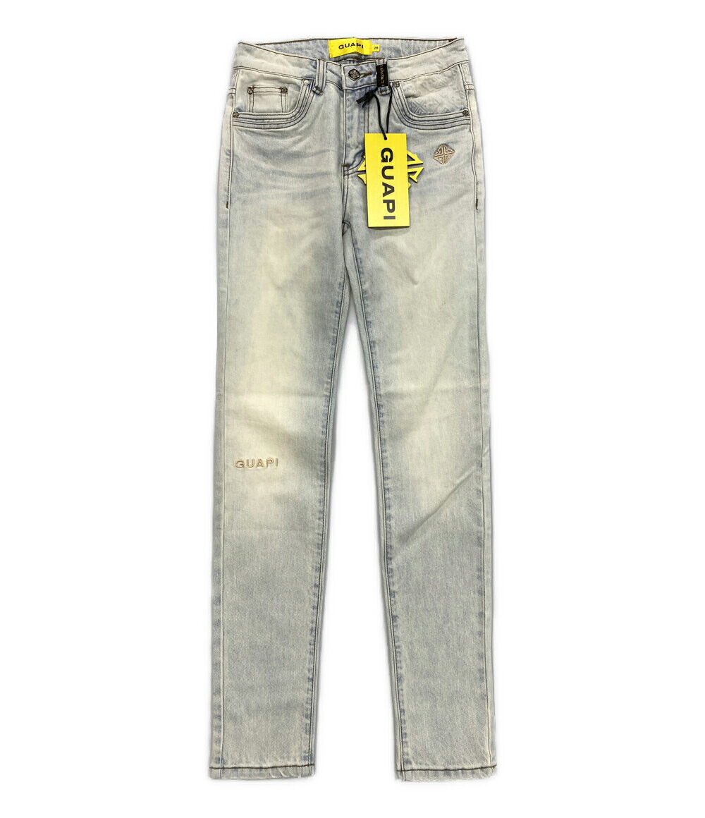 【中古】美品 グアピ デニムパンツ ブルー メンズ SIZE 28 GUAPI|Rehello by BOOKOFF
