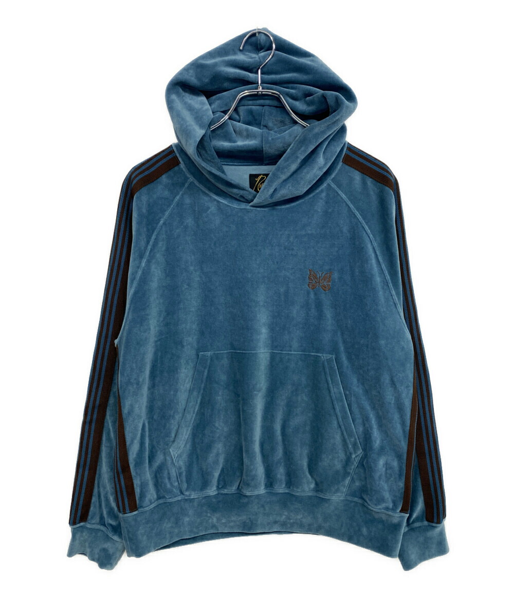 【中古】 ニードルズ パーカー トラック フーディー ベロア MR292 レディース SIZE 2 Needles|Rehello by BOOKOFF