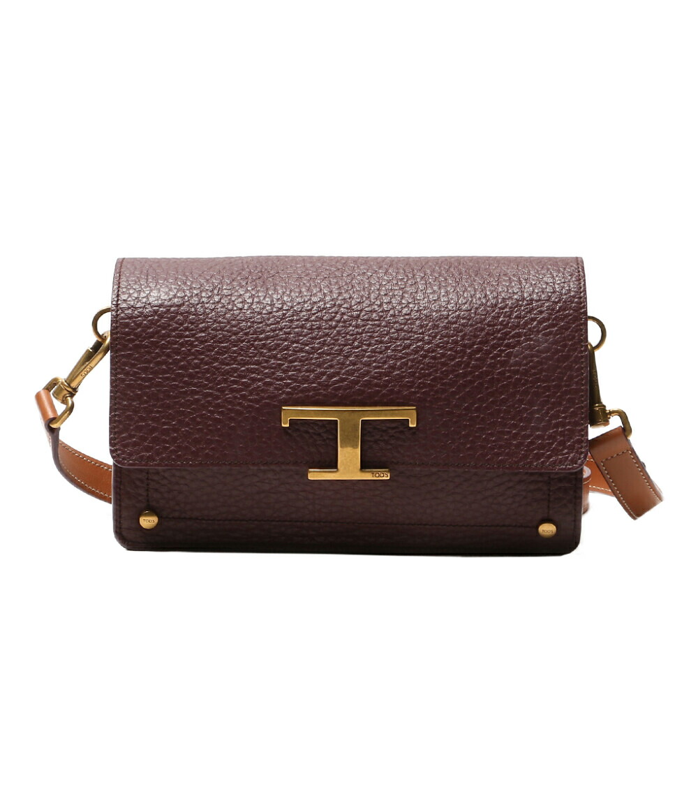 【中古】 トッズ ショルダーバッグ Tタイムレス クロスボディ レディース TOD'S|Rehello by BOOKOFF
