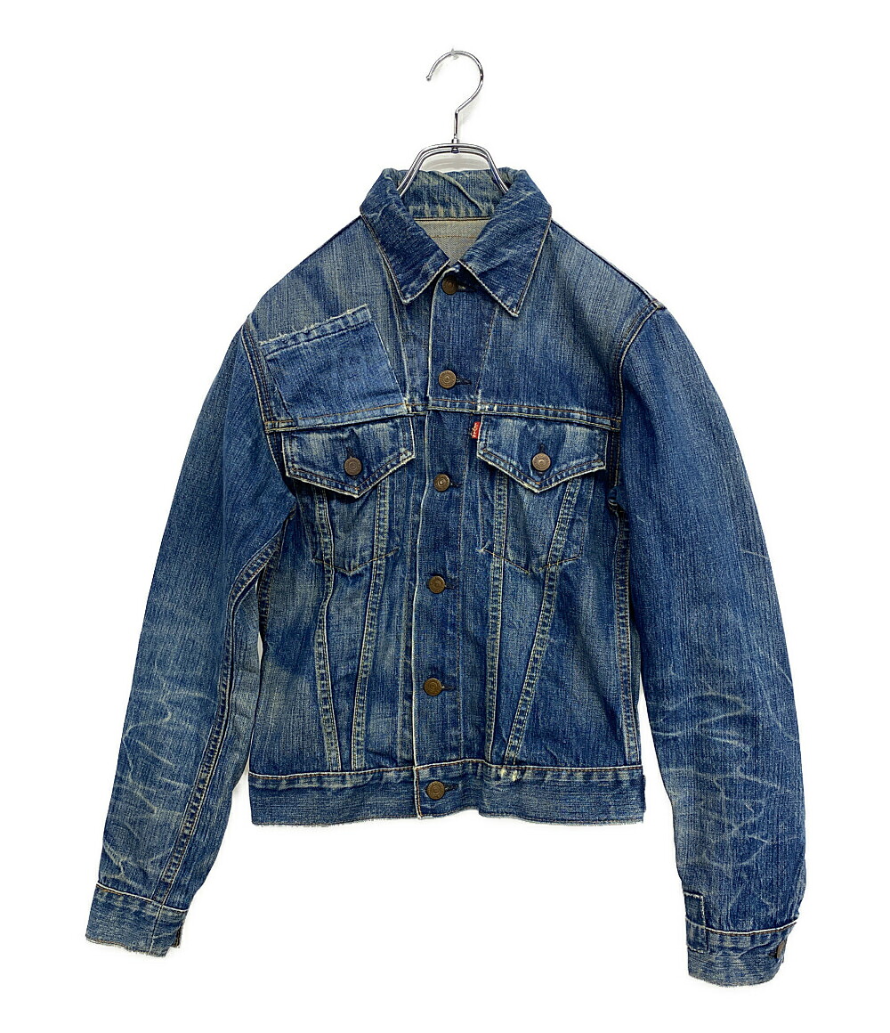 【中古】 リーバイス デニムジャケット 70505 3rd EURO USA製 BIG E ボタン裏R メンズ SIZE S LEVI'S｜Rehello by BOOKOFF