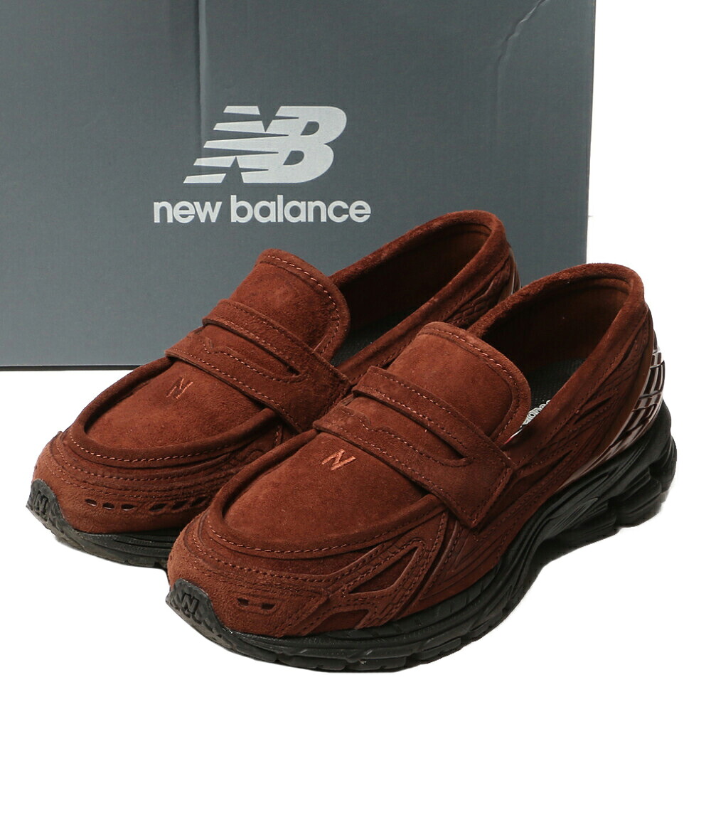 【中古】 ニューバランス ローファー スニーカー U1906LNS ブラウン スウェード メンズ SIZE 25cm new balance|Rehello by BOOKOFF