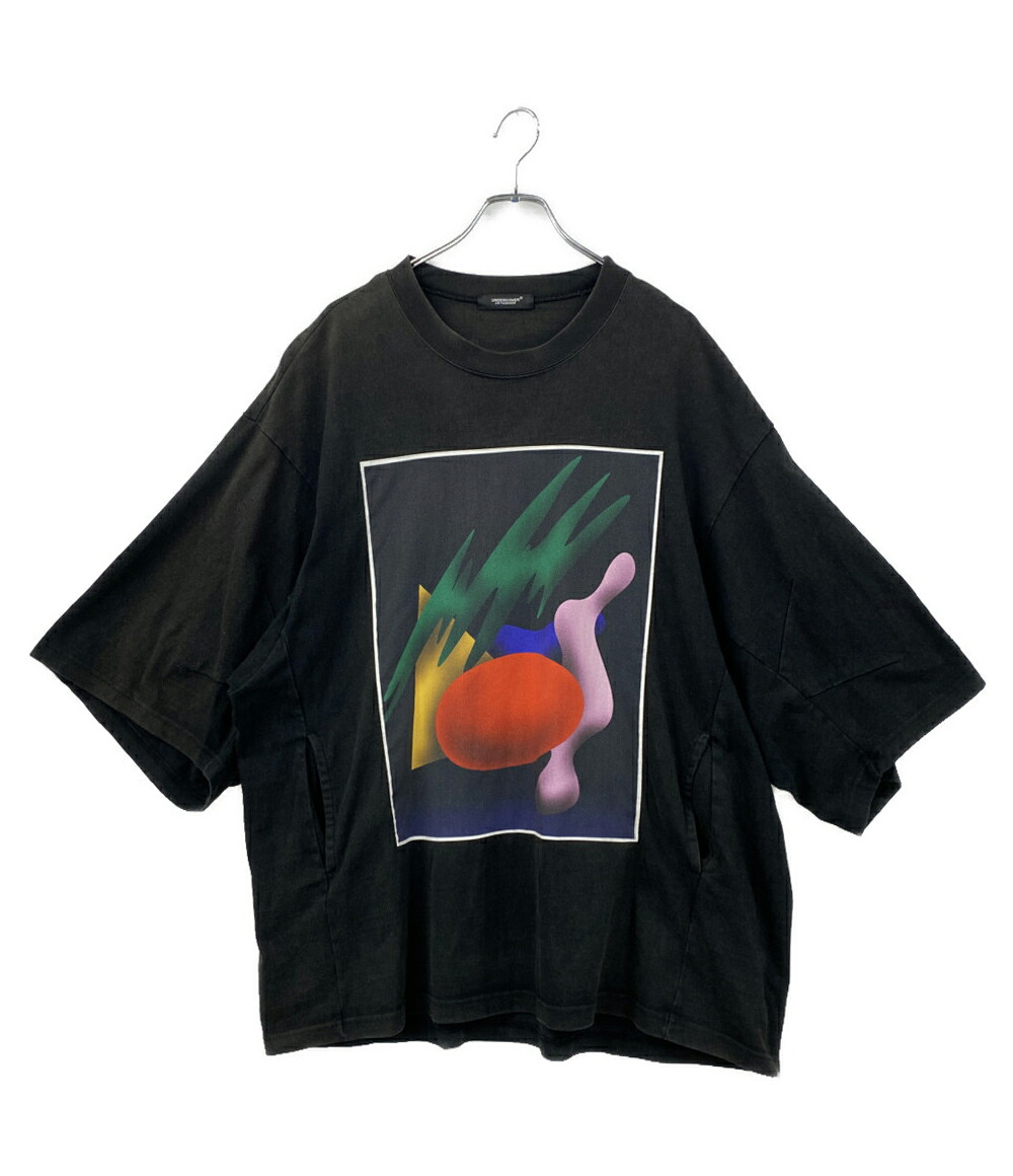 【中古】 アンダーカバー 半袖Ｔシャツ パッチプリントヘビー天竺ドルマンTee メンズ SIZE 4 UNDERCOVER｜Rehello by BOOKOFF