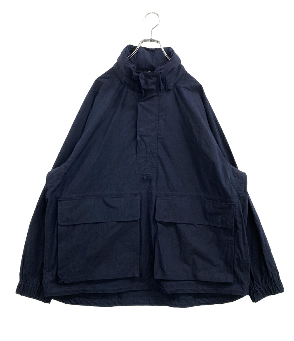 【中古】美品 スノーピーク パーカー JK-25SU40303073 Indigo C N Anorak メンズ SIZE L SNOWPEAK｜Rehello by BOOKOFF