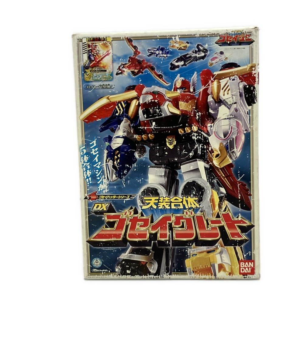 【全品10%OFFクーポン1日0時〜23:59迄】【中古】 戦隊シリーズ 変形玩具 天装戦隊ゴセイジャー DX天装合体ゴセイグレート バンダイ画像