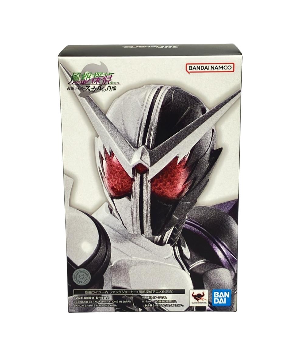 【中古】 美品 S.H.Figuarts 風都探偵 仮面ライダースカルの肖像 仮面ライダーW ファングジョーカー バンダイ フィギュア画像