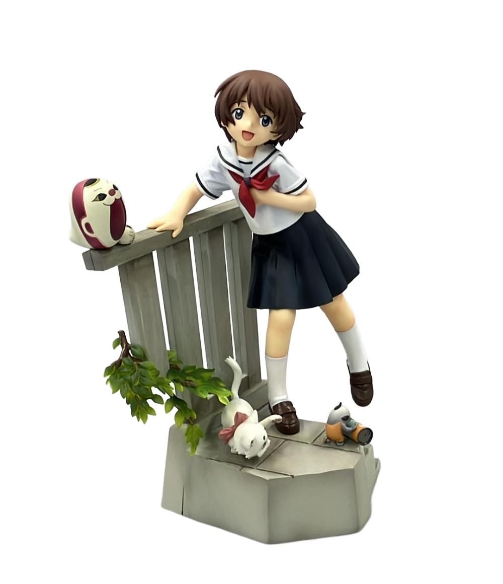 【全品10%OFFクーポン1日0時〜23:59迄】【中古】 美品 かみちゅ! 一橋ゆりえ 制服ver. 1/7 アニプレックス フィギュア画像
