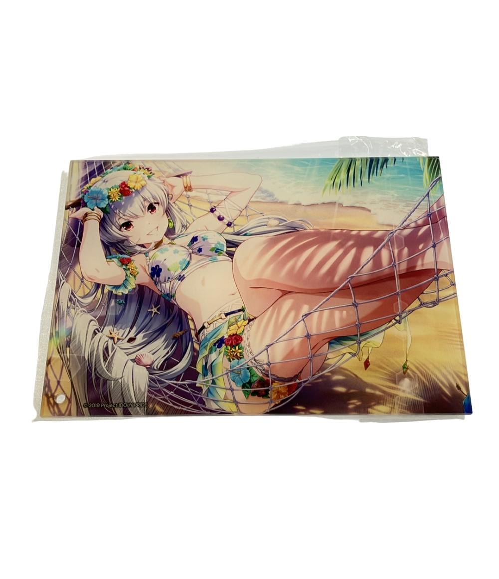 【全品10%OFFクーポン1日0時〜23:59迄】【中古】 美品 グッズ IDOLY PRIDE ミニアクリルアート 天動瑠依 水着ガチャver. コンテンツシード その他ホビー画像