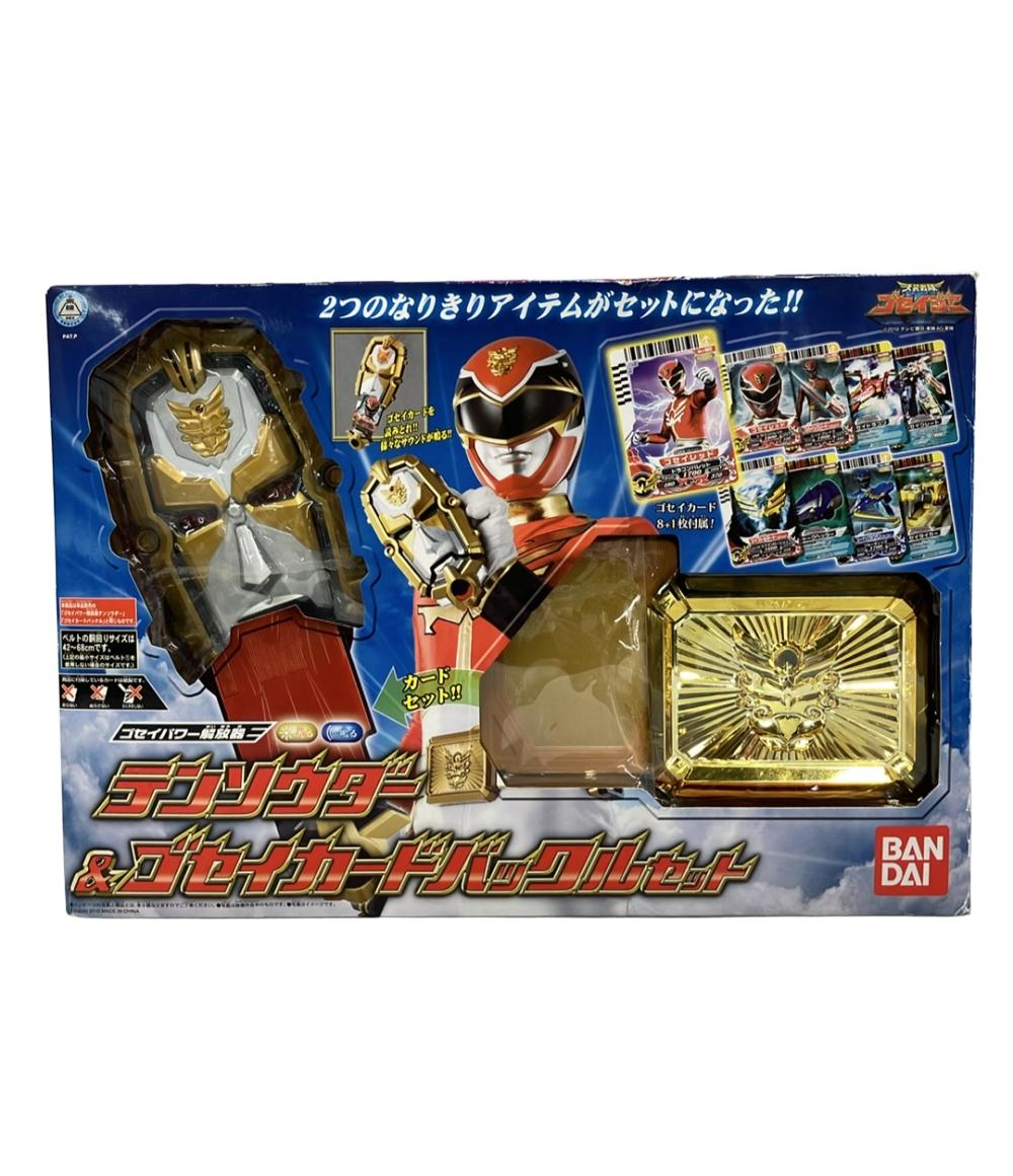 【最大1,000円OFFクーポン24日20時〜29日1:59迄】【中古】 バンダイ 天装戦隊ゴセイジャー ゴセイパワー解放器 テンソウダー＆ゴセイカードバックルセット おもちゃ 変身アイテム画像