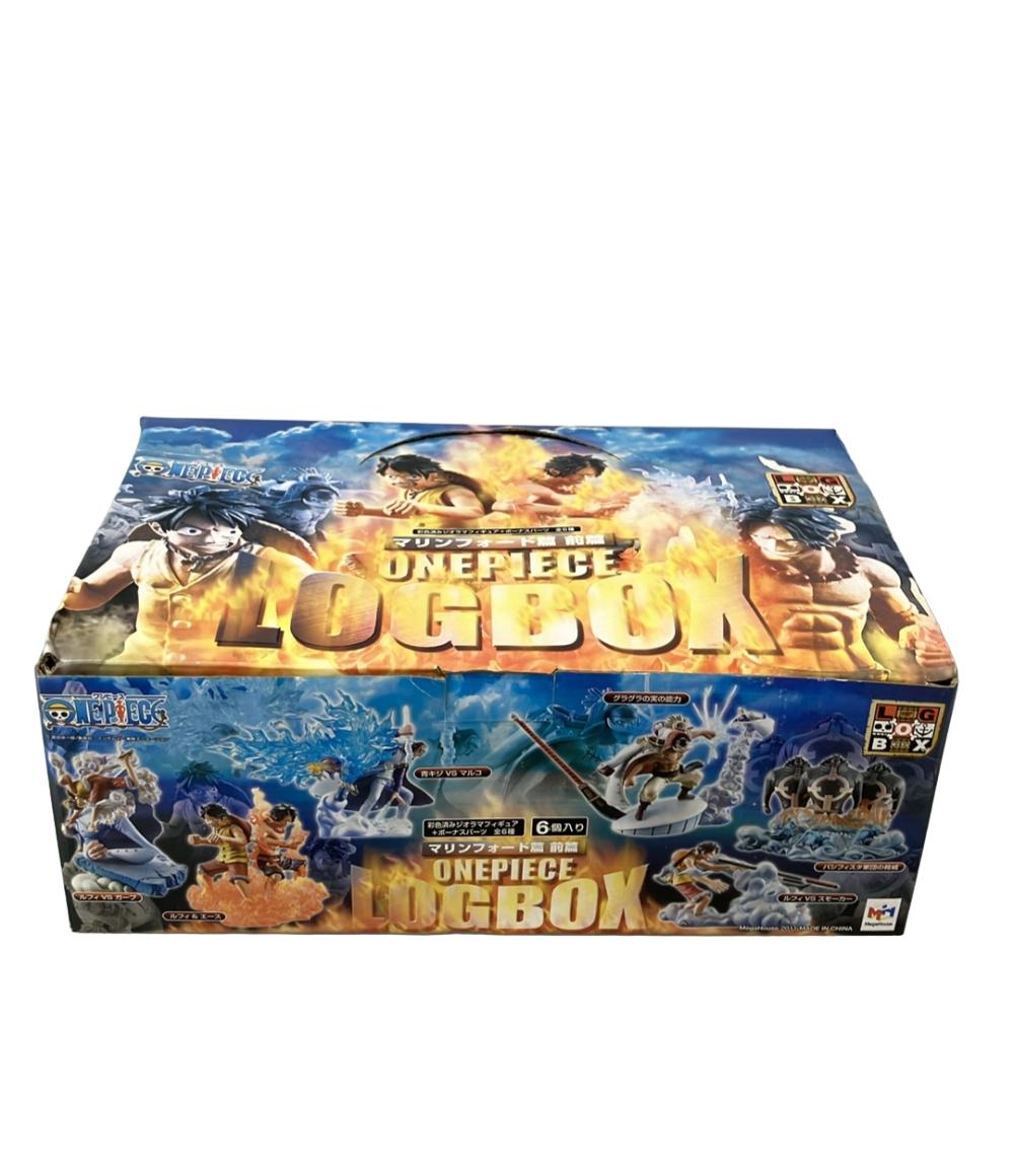 【最大1,000円OFFクーポン4日20時～10日1:59迄】【中古】 メガハウス ONE PIECE LOGBOX マリンフォード編 トレーディングフィギュア 7点入り