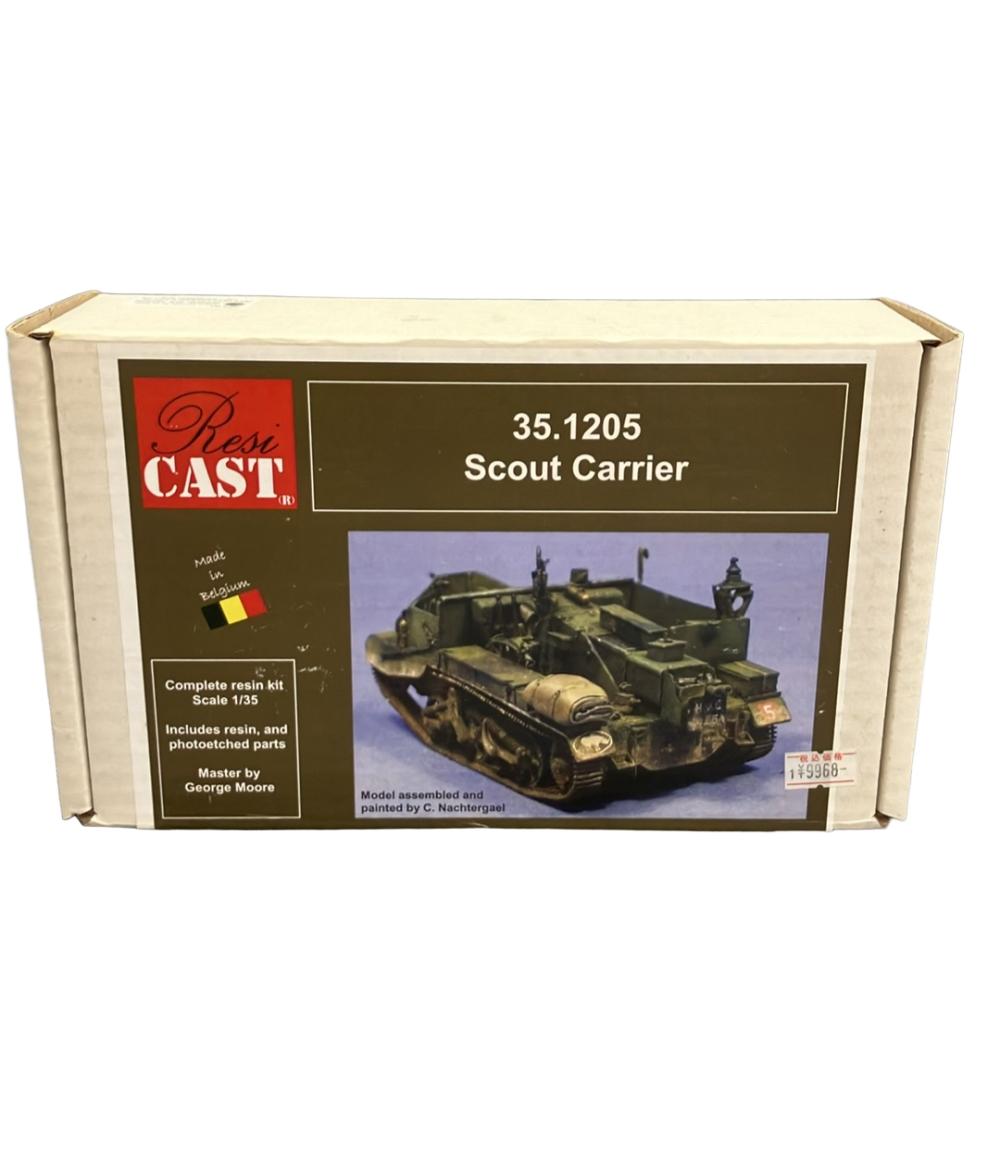 【最大限度2,000円OFF引き換え証11日1:59迄】【中古】 RESICAST 1/35 35.1205 Scout Carrier レジンキット