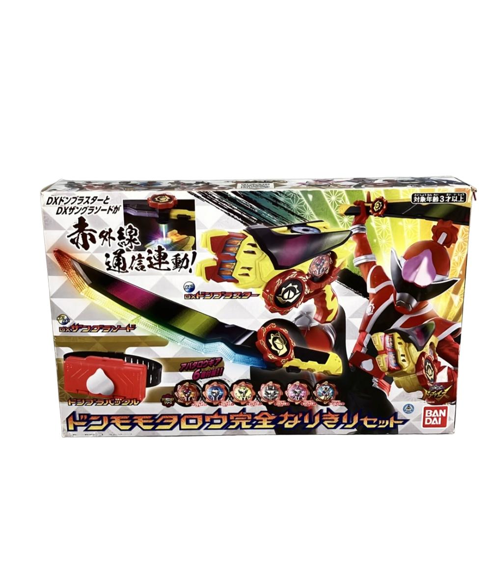 【最大限度2,000円OFF引き換え証11日1:59迄】【中古】 バンダイ 暴太郎中隊ドンブラザーズ DXドンブラスターDXザングラソード ドンモモタロウ 完膚なきまでなりきり書き割り 変身品目