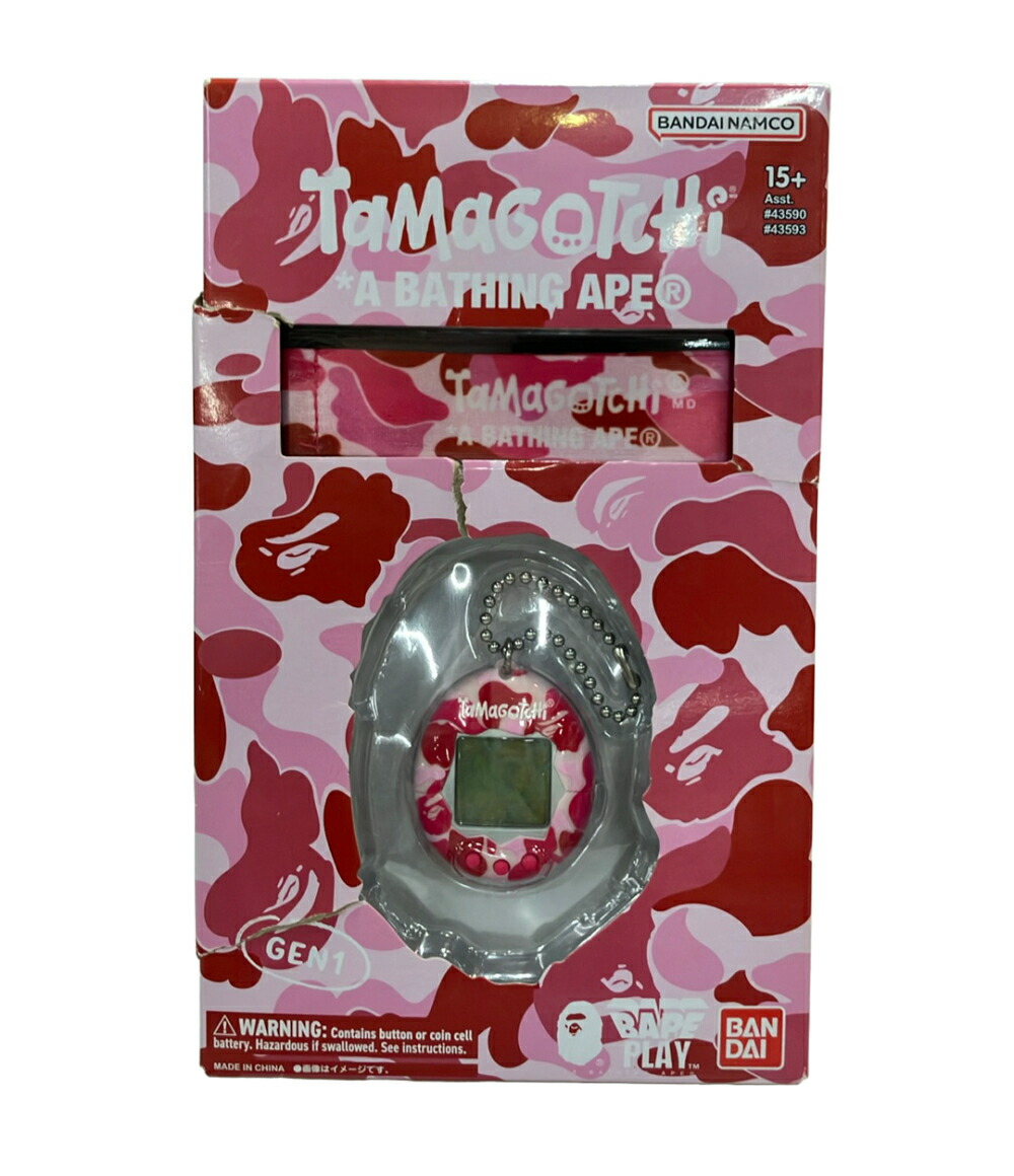 【最大限度2,000円OFF引き換え証11日1:59迄】【中古】 バンダイ たまごっち A BATHING APE 共同研究 ABC 合鴨柄 手あそび