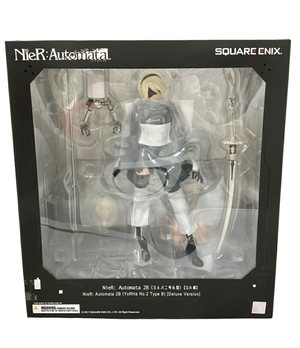 【最大1,000円OFFクーポン19日20時～26日1:59迄】【中古】 美品 スクウェアエニックス NieR:Automata（ニーア オートマタ） 2B（ヨルハ二号B型）[DX版] フィギュア｜Rehello hobby by BOOKOFF