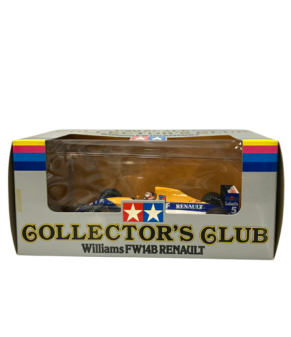 【中古】 タミヤ ウィリアムズ FW14B ルノー コレクターズクラブ 1/20 ミニカー