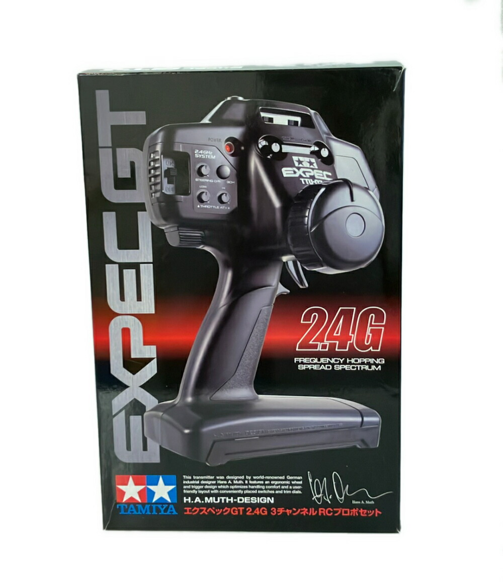 【中古】 訳あり タミヤ エクスペックGT 2.4G 3通信路RC労働者階級ポ書き割り 手あそび