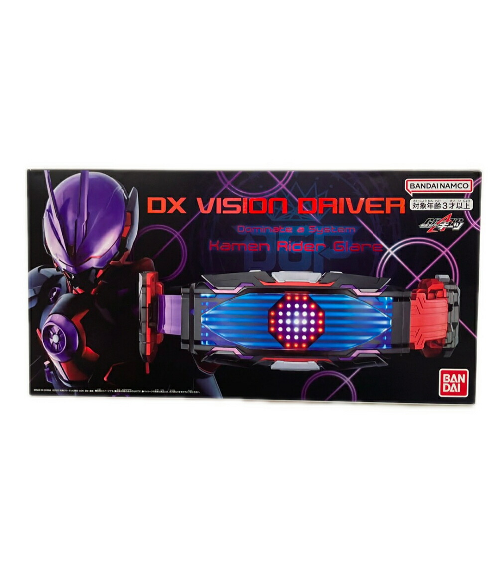 【中古】 バンダイ 見せ掛けライダーギーツ DXヴィジョンドライバー 手あそび 変身品目